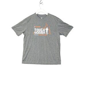 MERRELL‎ Shirt Unisex XL 2017 Tough Mudder Finisher Gray Select Wick Polyester